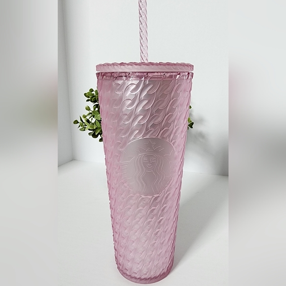 Starbucks Gel Pearl Pink Chainlink Venti Tumbler - Picture 4 of 7